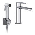 Ravak X070450 - Baterie pentru lavoar cu pulverizator pentru bideu CHROME crom lucios