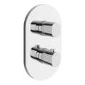 Ravak X070455 - Baterie termostatică de duș pentru montaj incastrat, crom lucios
