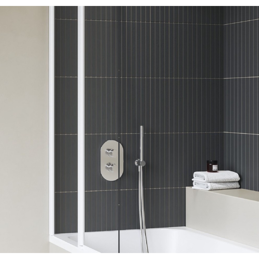 Ravak X070457 - Baterie de duș termostatică pentru montaj incastrat CHROME crom lucios