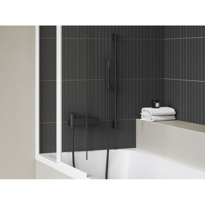 Ravak X070463 - Baterie de cadă CHROME neagră