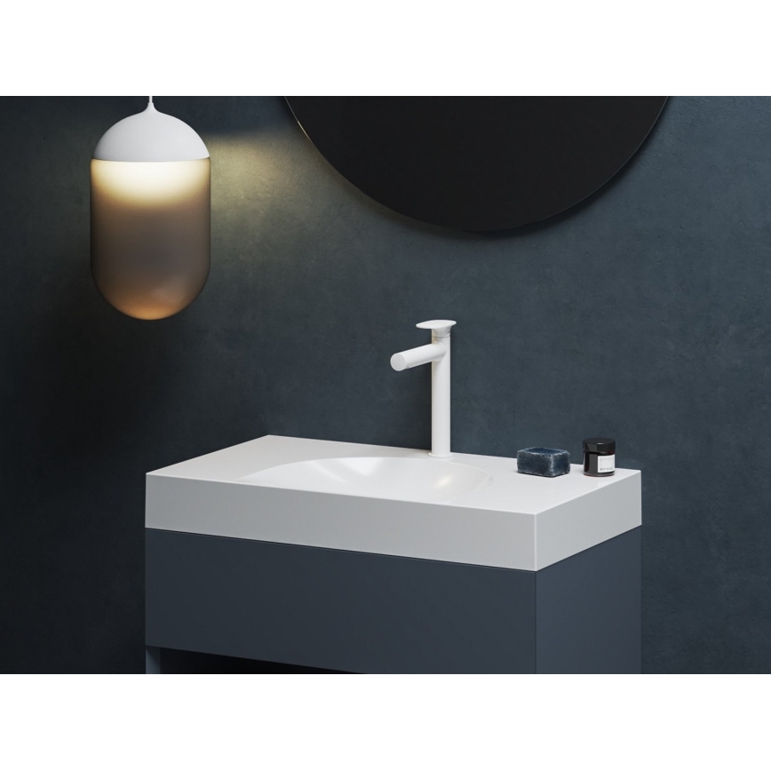Ravak X070566 - Baterie pentru lavoar SPRING 25,4 cm albă