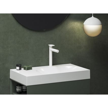 Ravak X070566 - Baterie pentru lavoar SPRING 25,4 cm albă
