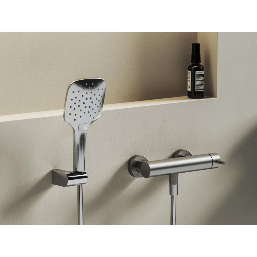 Ravak X070647 - Baterie de duș NOX, inox periat