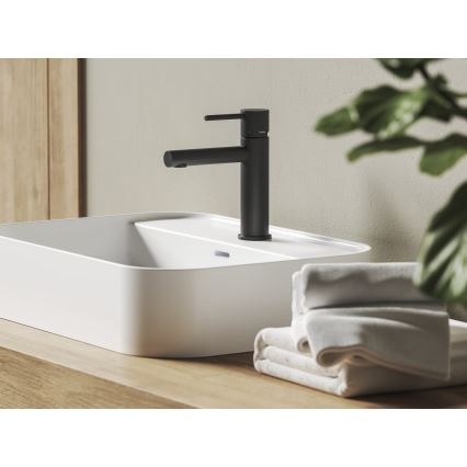 Ravak X070648 - Baterie pentru lavoar NOX 19 cm, negru mat