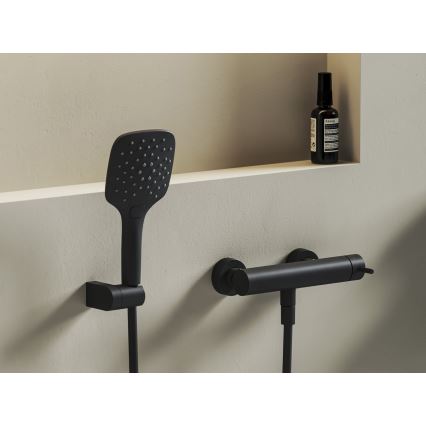 Ravak X070651 - Baterie de duș NOX negru mat
