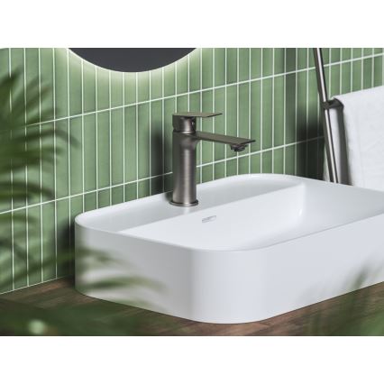 Ravak X070652 - Baterie pentru lavoar PLAN, 16,8 cm, grafit periat