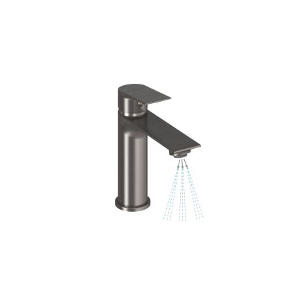 Ravak X070652 - Baterie pentru lavoar PLAN, 16,8 cm, grafit periat
