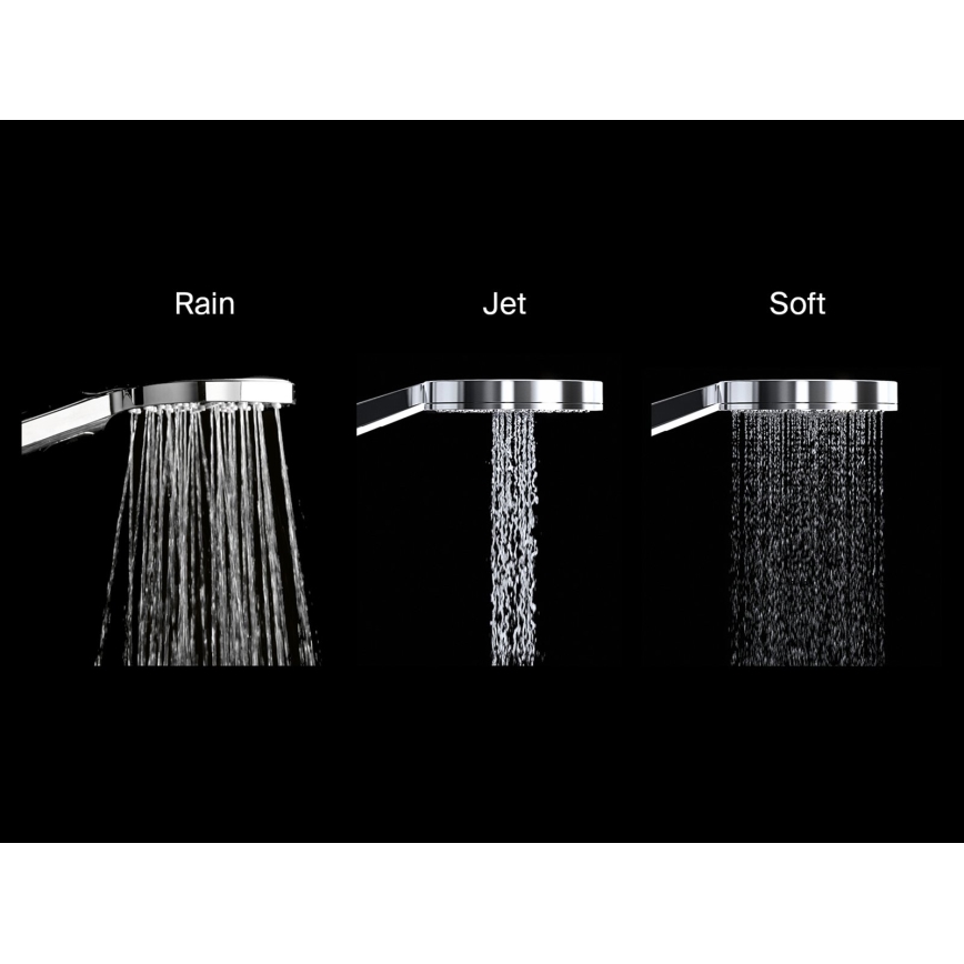 Ravak X07P177 - Set de duș, crom lucios