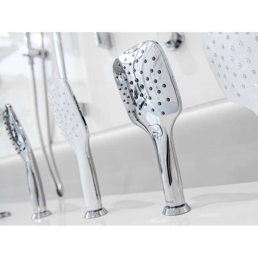 Ravak X07P348 - duș de mână cu buton, crom lucios