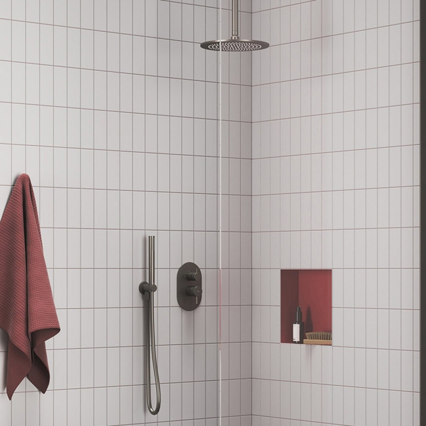 Ravak X07P694 - Duș de mână grafit periat