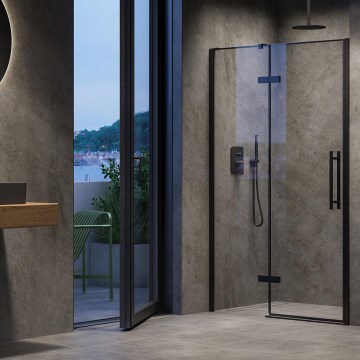 Ravak X0VVDC300Z1 - Ușă de duș COOL 110 x 195 cm, neagră