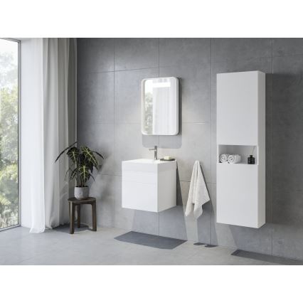 Ravak XJO01250000 - Lavoar suspendat NATURAL 50x45 cm marmură turnată/alb