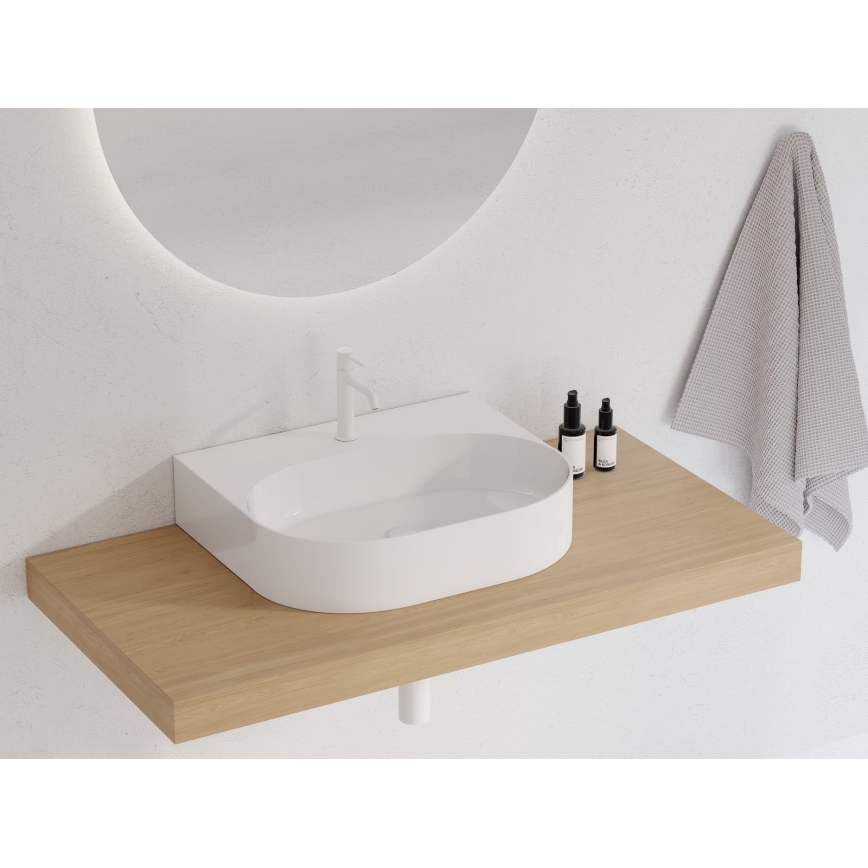 Ravak XJX01155004 - Lavoar pentru blat CERAMIC SLIM 55x45 cm ceramică/alb