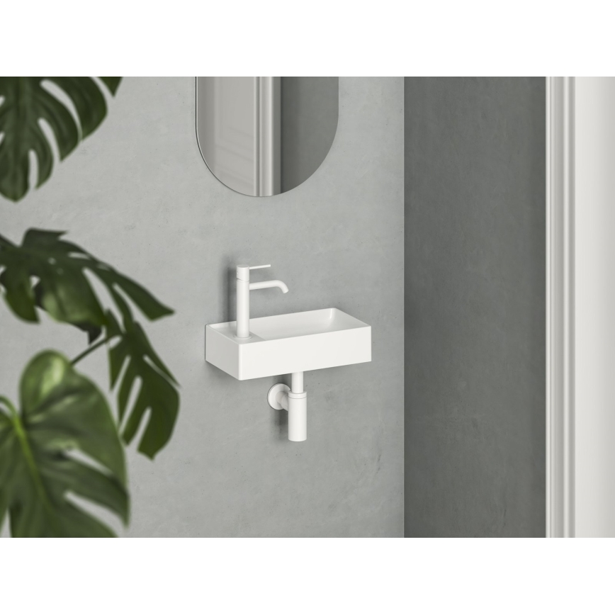 Ravak XJXL1240000 - Lavoar suspendat VEDA 40,8x22,2 cm ceramică/alb