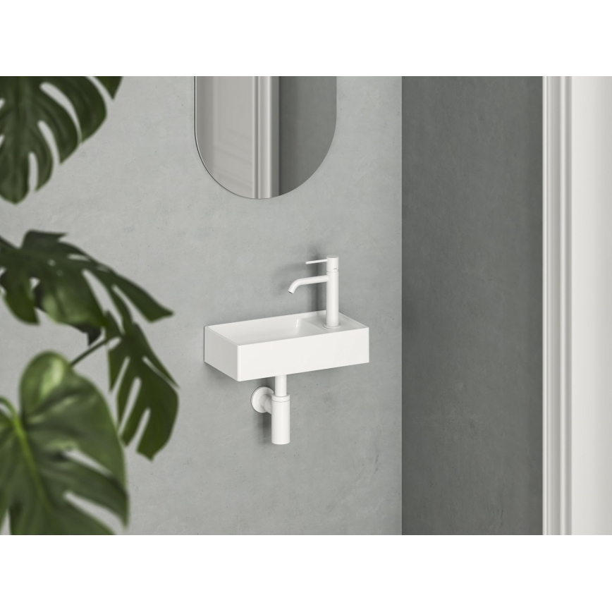 Ravak XJXP1240000 - Lavoar suspendat VEDA 40,8x22,2 cm ceramică/alb
