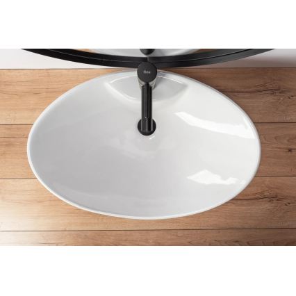 REA-00692 - Lavoar pentru blat ROSA 44x66 cm ceramică/alb lucios