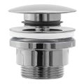 REA-A5217 - Ventil de scurgere pentru lavoar CLICK-CLACK Ø 6,4 cm, crom lucios