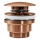 REA-A5632 - Scurgere pentru lavoar CLICK-CLACK Ø 6,4 cm cupru periat