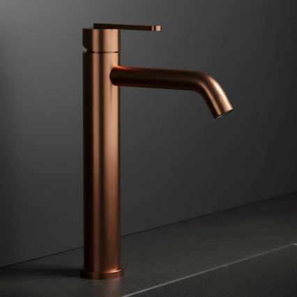 REA-B0971 - Baterie pentru lavoar ONTARIO 30 cm, cupru periat