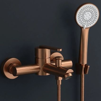 REA-B0973 - Set pentru cadă ONTARIO, cupru periat
