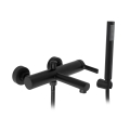 REA-B4523 - Set pentru cadă PIXEL, finisaj negru mat