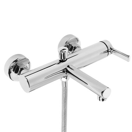 REA-B4525 - Set pentru cadă PIXEL, crom lucios