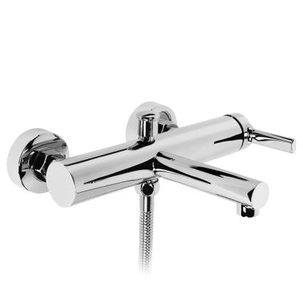 REA-B4525 - Set pentru cadă PIXEL, crom lucios