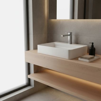 REA-B4589 - Baterie pentru lavoar ARLO, 17 cm, nichel