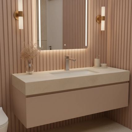 REA-B4589 - Baterie pentru lavoar ARLO, 17 cm, nichel