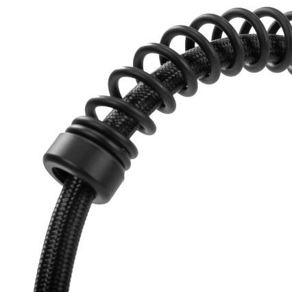 REA-B4820 - Baterie pentru chiuvetă COLIN, 42,5 cm, cu duș extractabil, negru