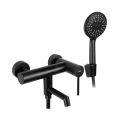 REA-B5099 - Set baterie pentru cadă FOSS, negru mat