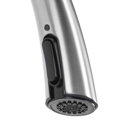 REA-B5314 - Baterie de bucătărie ROSS cu duș extractabil, 43 cm, nichel