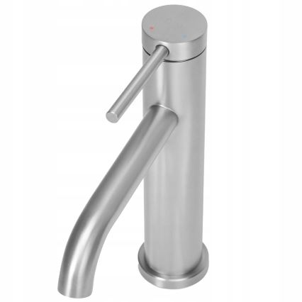 REA-B5324 - Baterie pentru lavoar CLIF, 20,5 cm, din oțel periat
