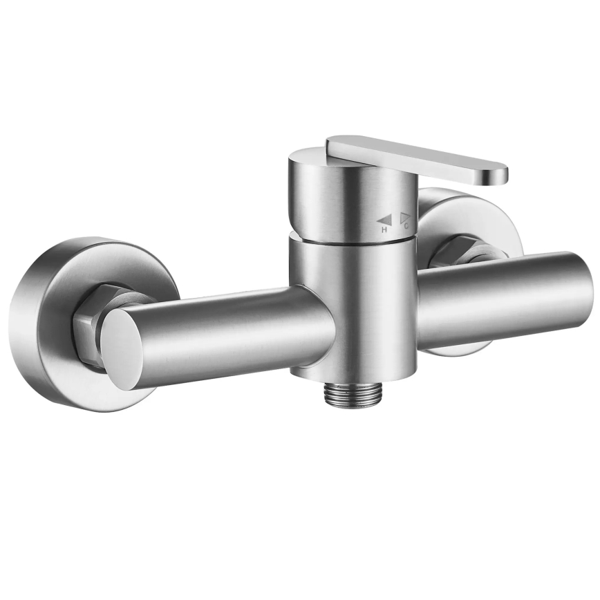 REA-B5502 - Set de duș ONTARIO cu baterie, nichel