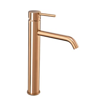 REA-B6321 - Baterie pentru lavoar LUNGO 28 cm, aur roz