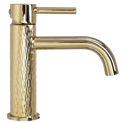 REA-B6322 - Baterie pentru lavoar LUNGO ART 16,5 cm, aurie