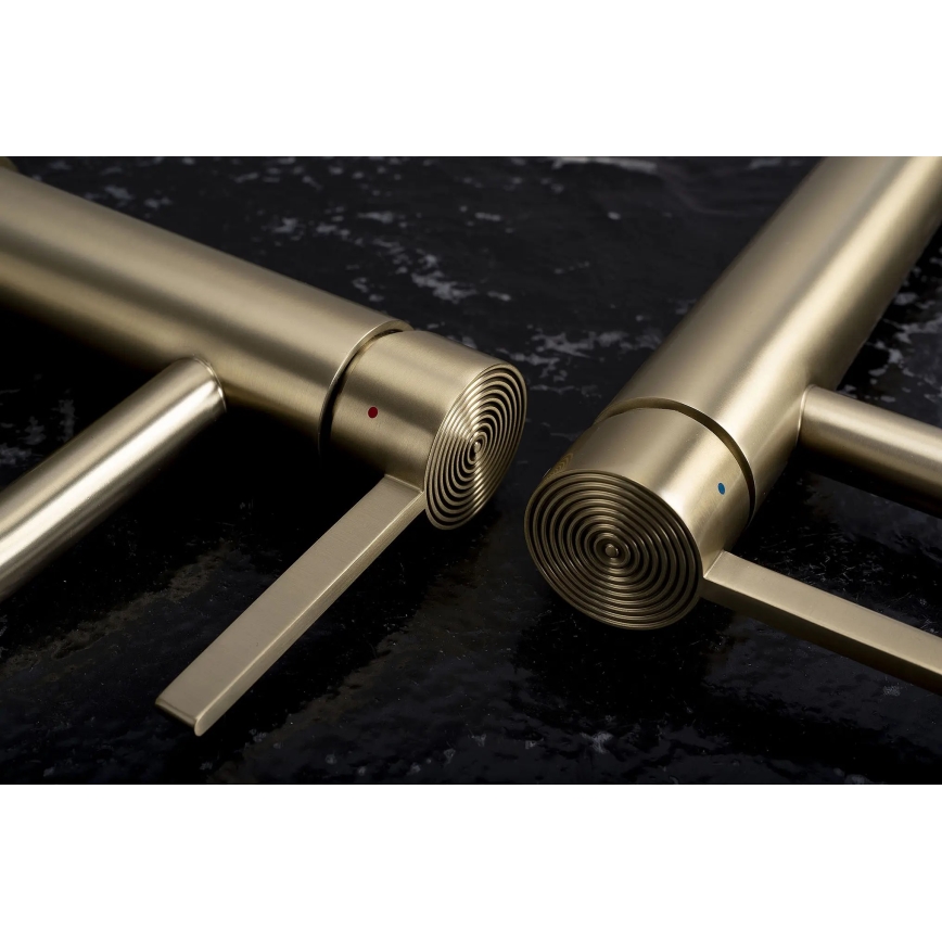 REA-B6444 - Baterie pentru lavoar FOSTER 18,2 cm, aurie