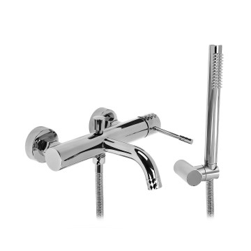 REA-B6447 - Set pentru cadă LUNGO DIAMOND, crom lucios
