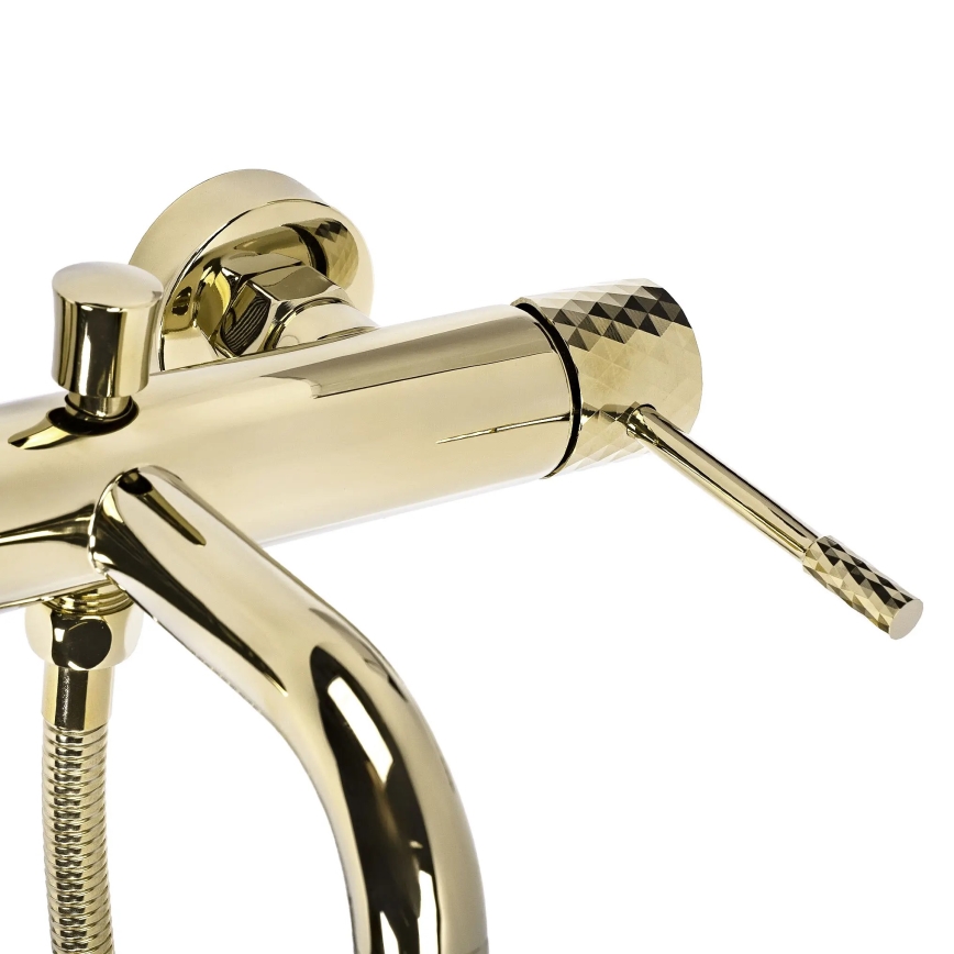 REA-B6448 - Set pentru cadă LUNGO DIAMOND, auriu