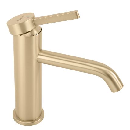 REA-B6533 - Baterie pentru lavoar RIVO 16,5 cm auriu periat
