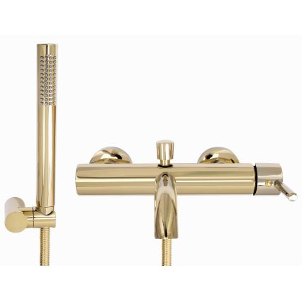 REA-B6635 - Set pentru cadă LUNGO, auriu