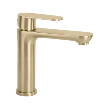 REA-B6697 - Baterie pentru lavoar LOGAN 18,5 cm auriu periat