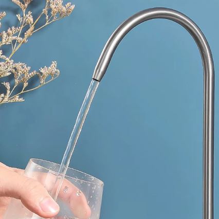 REA-B7563 - Baterie pentru chiuvetă cu duș extractibil și filtru ECO FRESH, 37,5 cm, nichel