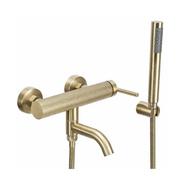 REA-B7804 - Set pentru cadă ARGON, auriu periat
