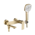 REA-B7963 - Set pentru cadă STORM, finisaj auriu periat