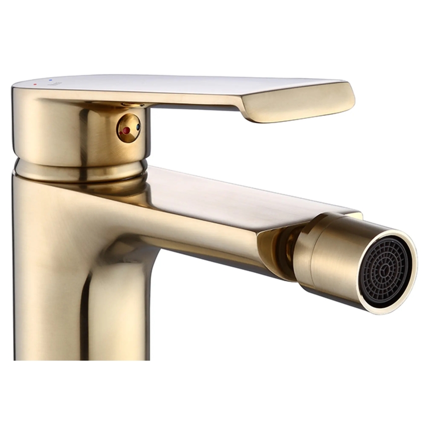 REA-B9970 - Baterie pentru bideu HASS, 14,5 cm, auriu periat