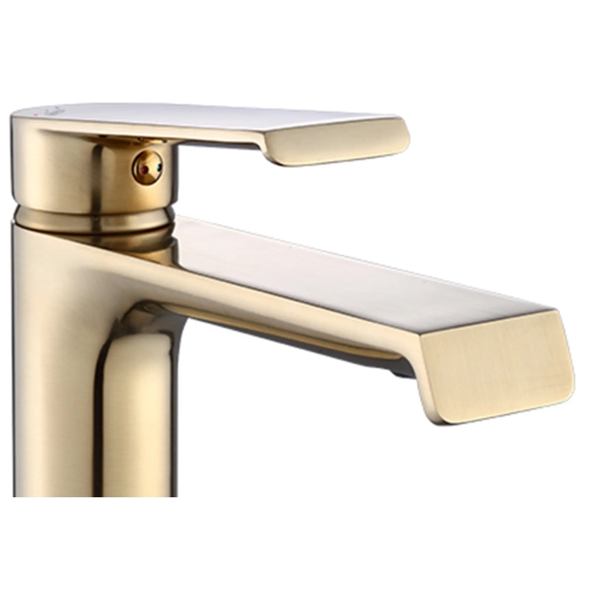 REA-B9971 - Baterie pentru lavoar HASS, 28 cm, finisaj auriu periat