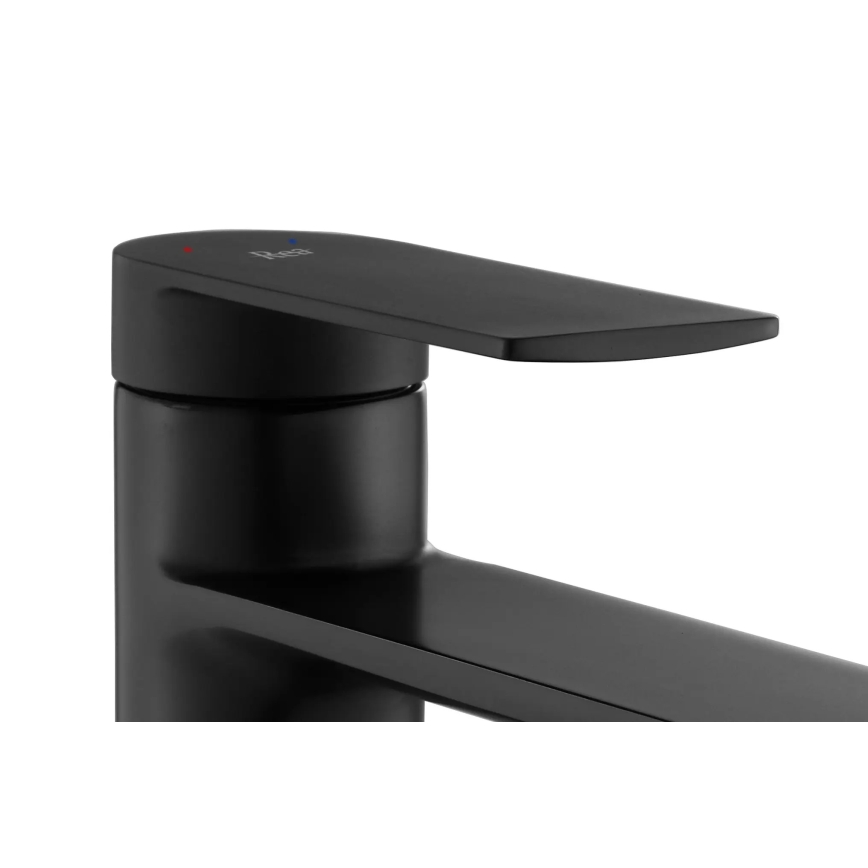 REA-B9988 - Baterie pentru lavoar STORM 29,5 cm negru mat