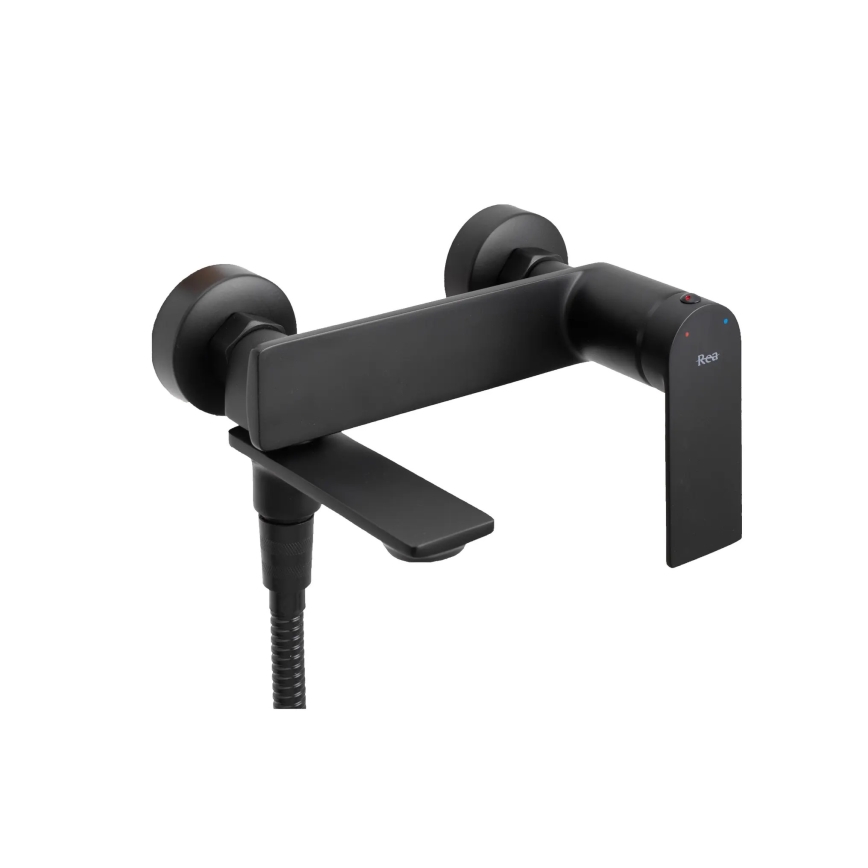 REA-B9989 - Set pentru cadă STORM, negru mat