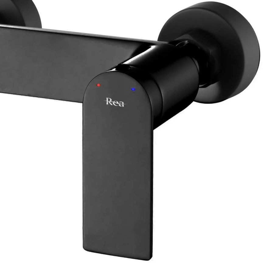REA-B9989 - Set pentru cadă STORM, negru mat